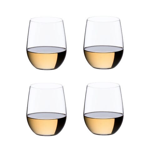 O Viognier/Chardonnay Wine Tumbler, Set of 4
