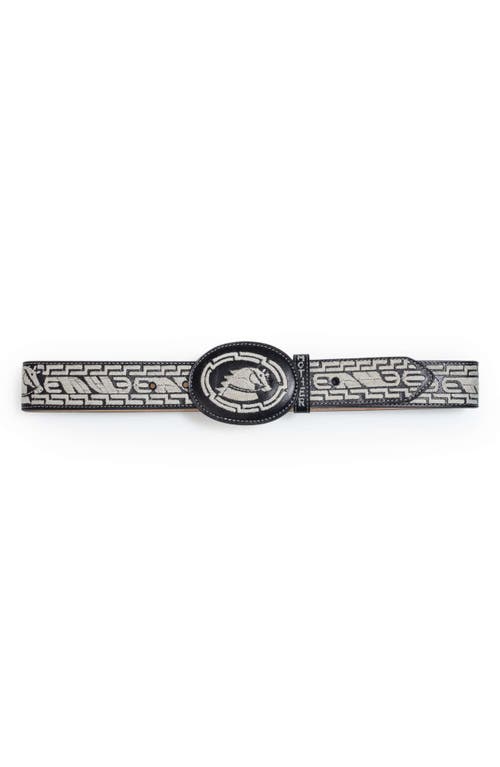 Mother The Ghost Rider Leather Belt In Black