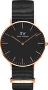 Daniel Wellington Classic Cornwall NATO Strap Watch, 36mm