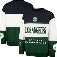 '47 Men's '47  Green Los Angeles Dodgers Tee Up Maximalist Fleece Sweatshirt