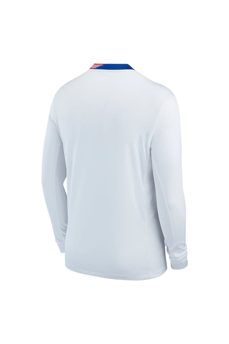 Men's Nike  White USMNT 2024 Home Replica Long Sleeve Jersey, Alternate, color, White