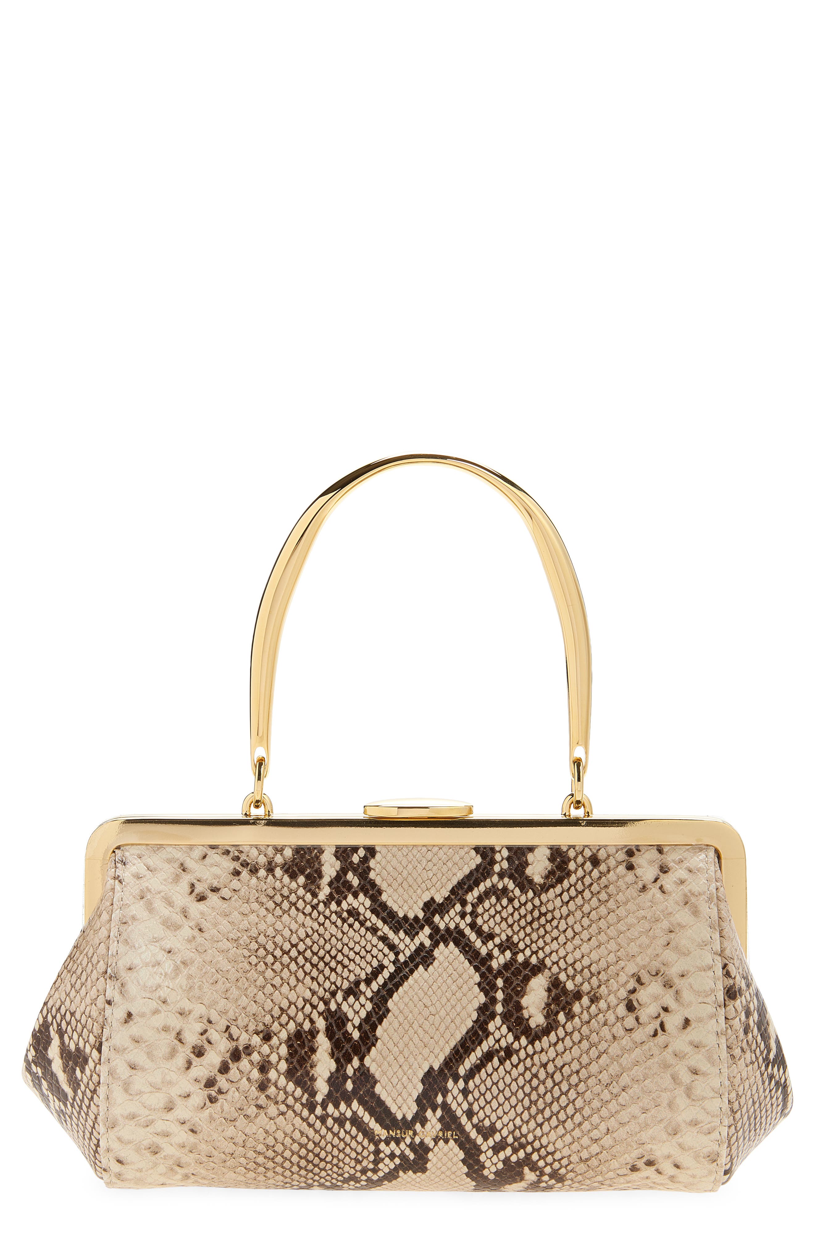 Mansur Gavriel Pina Evening Bag, Main, color, Roccia