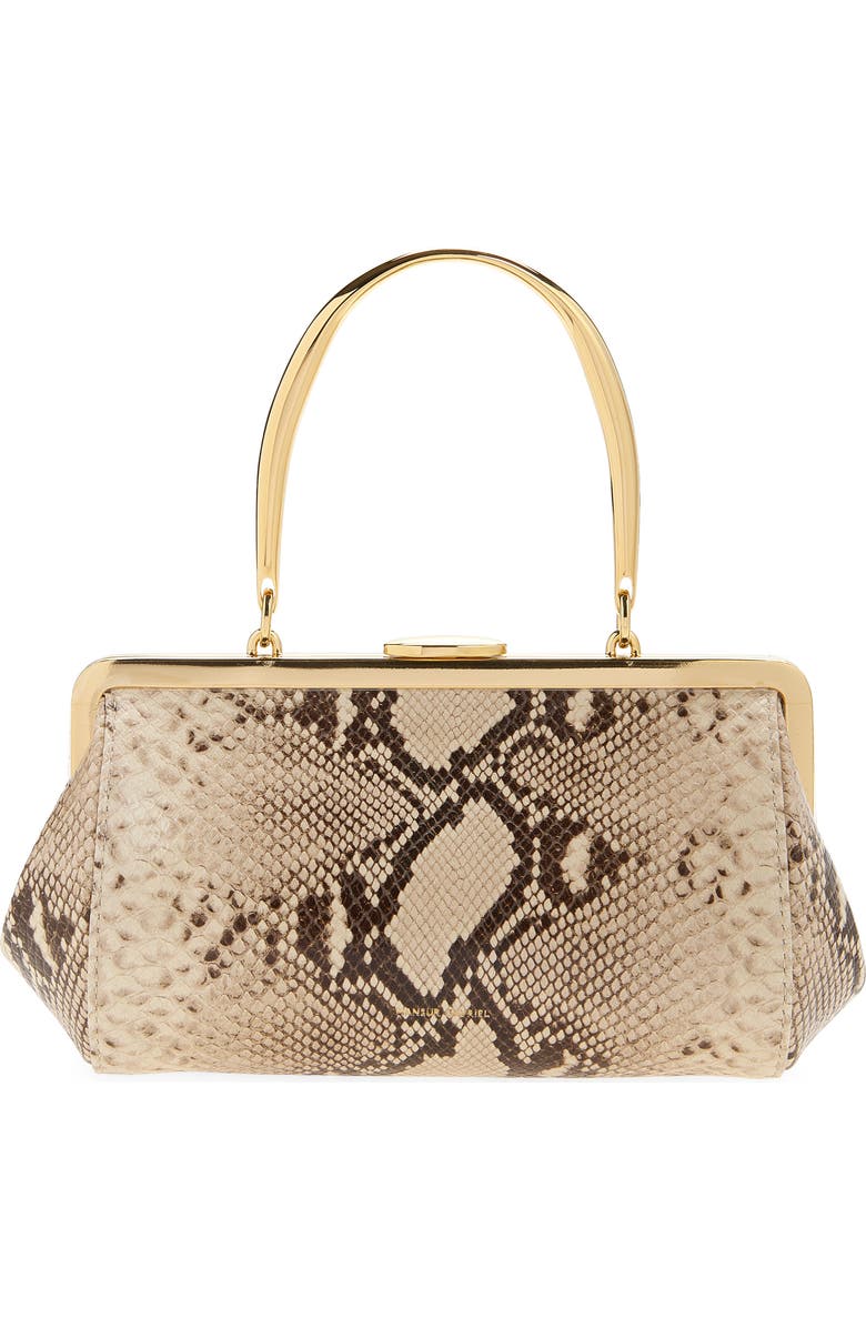 Mansur Gavriel Pina Evening Bag, Main, color, Roccia