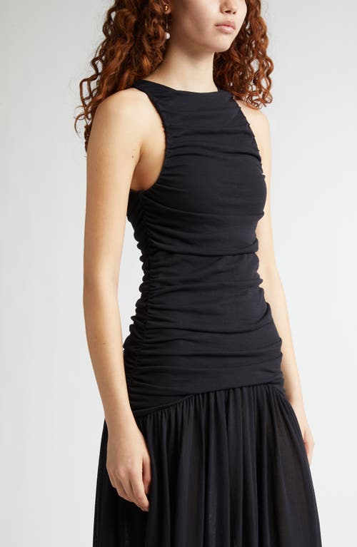 Bite Studios Organic Cotton Evidente Midi Dress In Black