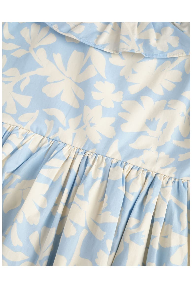 Kids' Ruffle Dress & Headband Set, Alternate, color, SKYWAY