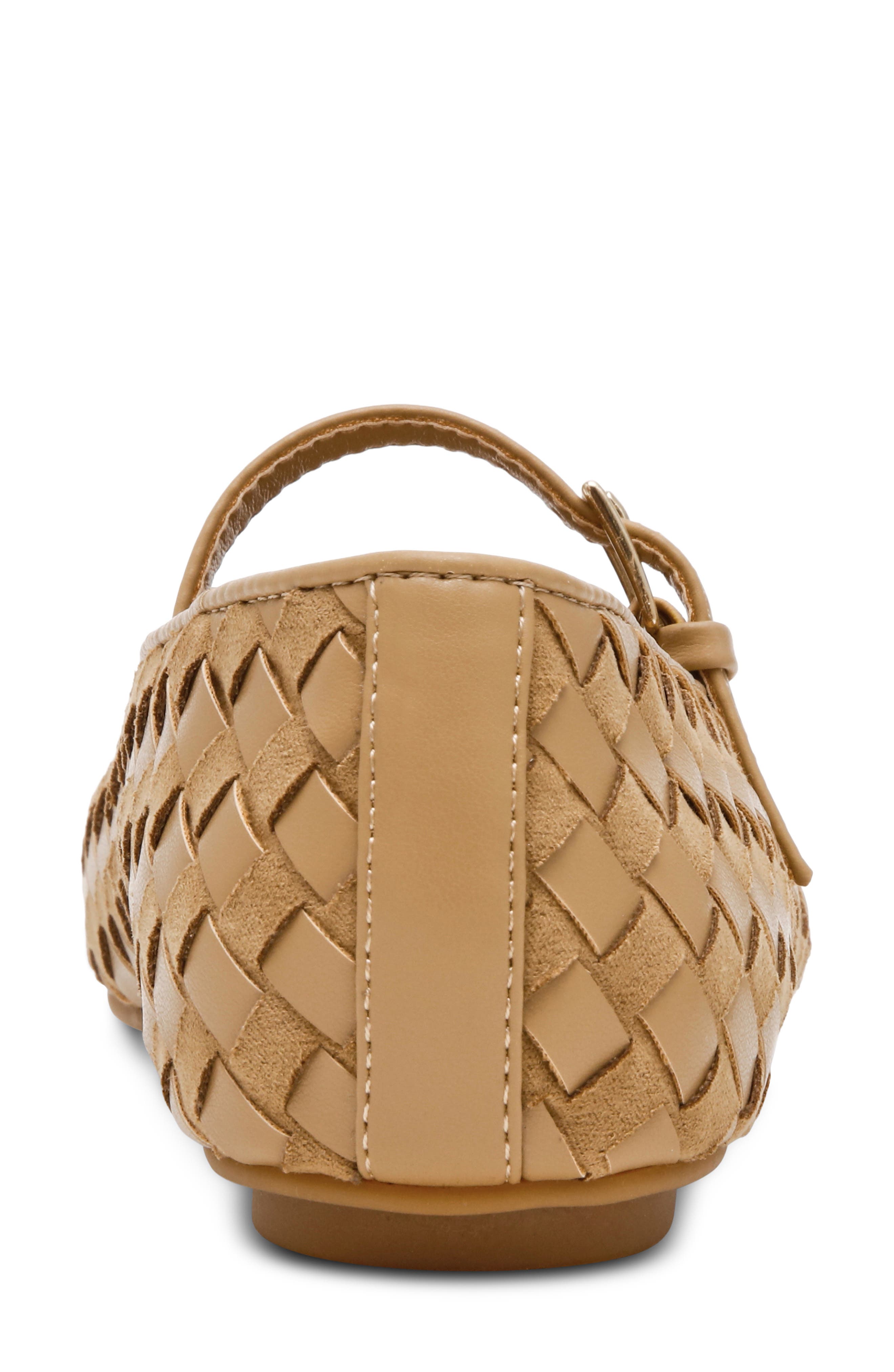 Connie Mary Jane Flat, Alternate, color, NATURAL