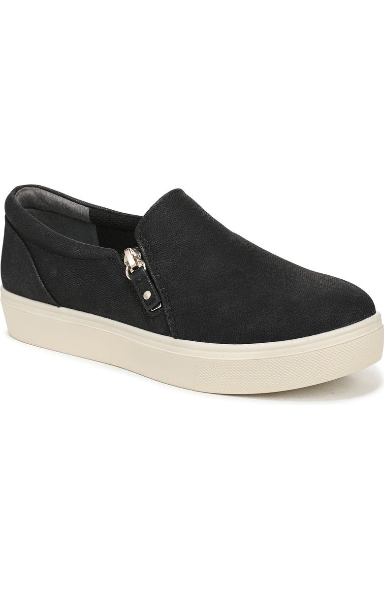 Dr. Scholl's Madison Slip-On Sneaker, Main, color, Black Smooth