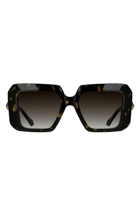 Brooke 54mm Square Sunglasses