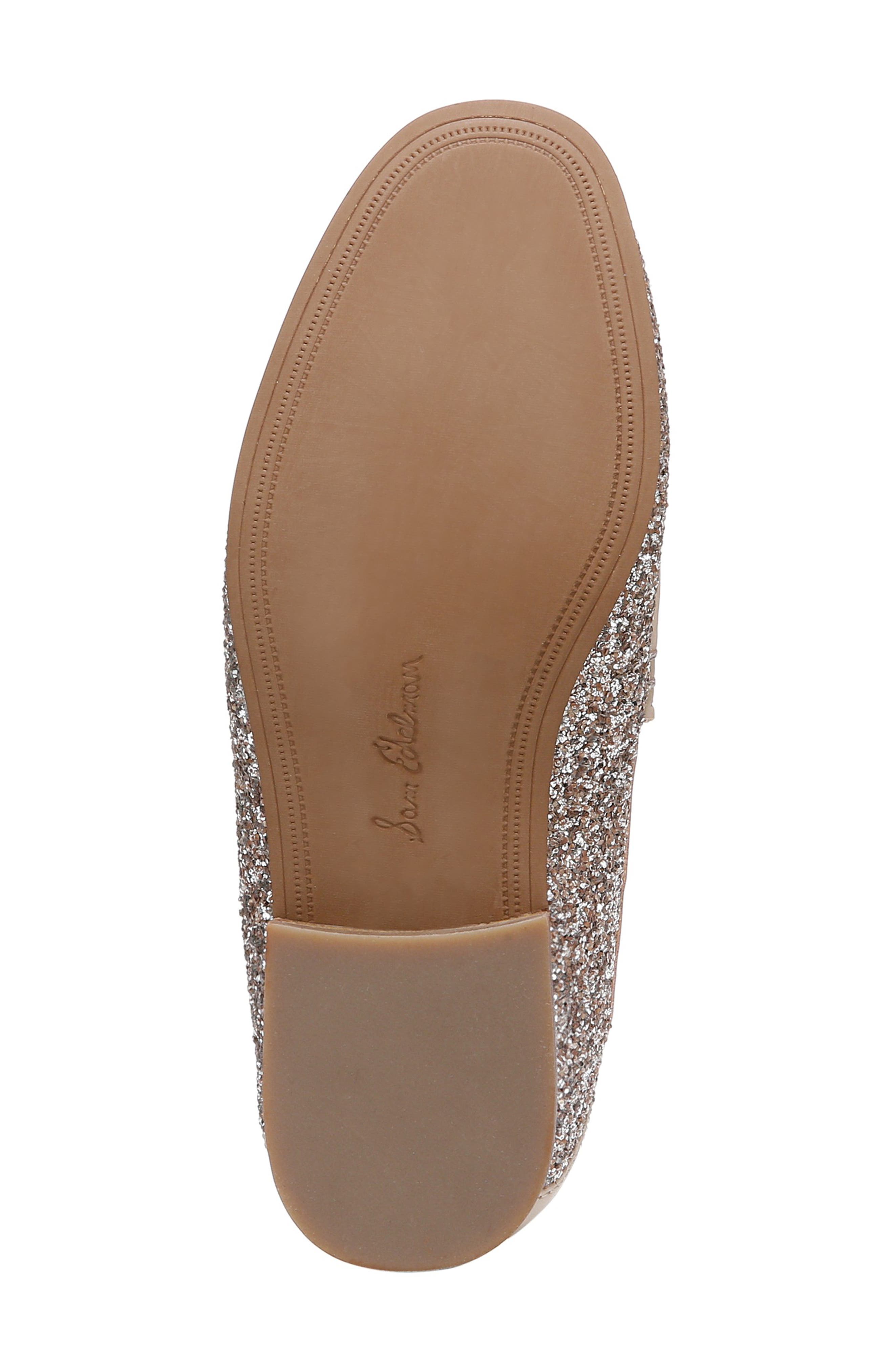 Sam Edelman Loraine Glitter Loafer, Alternate, color, Pink