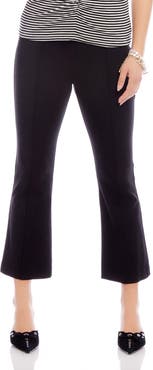 FIFTEEN TWENTY Sigourney Pintuck Crop Stretch Twill Pants