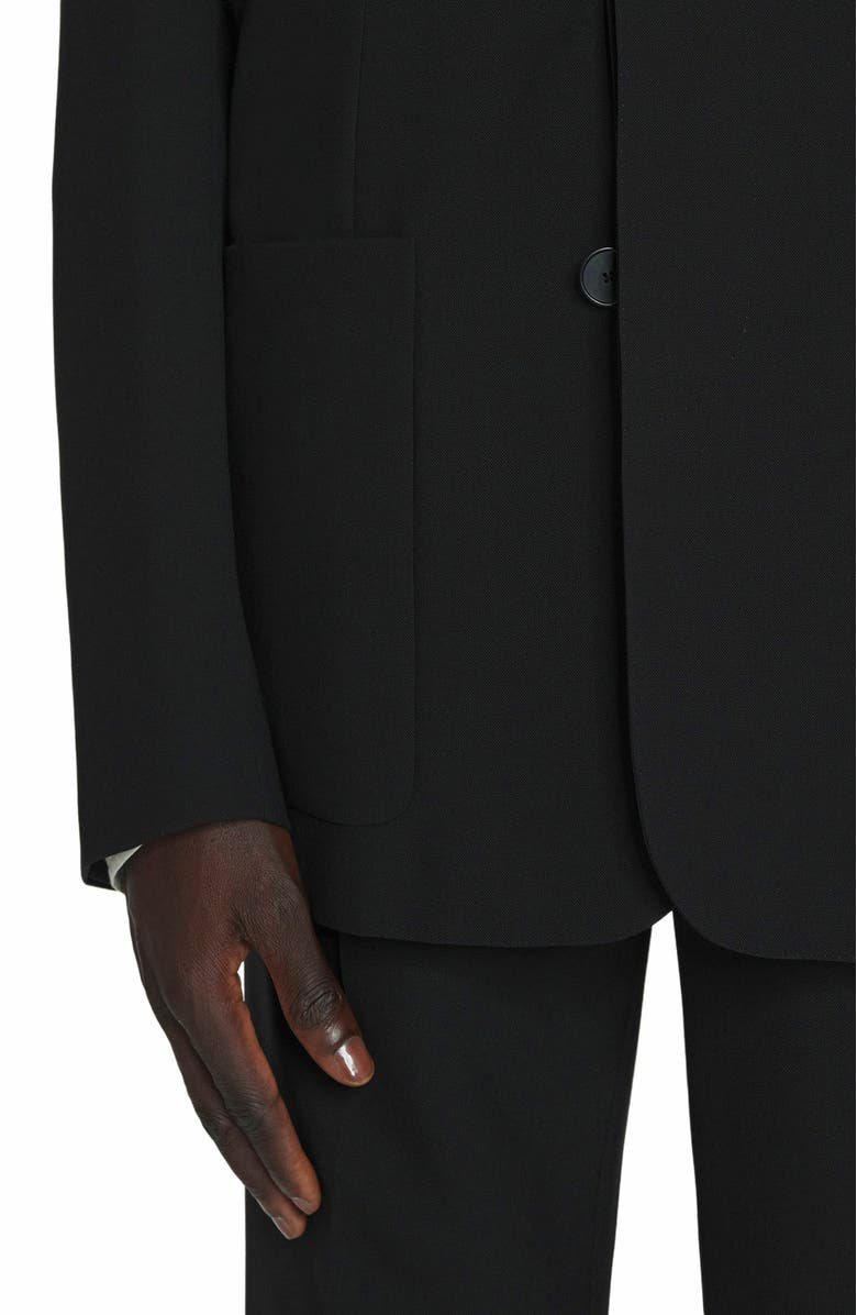 Lanvin Loose-Fitting Wool Jacket, Alternate, color,