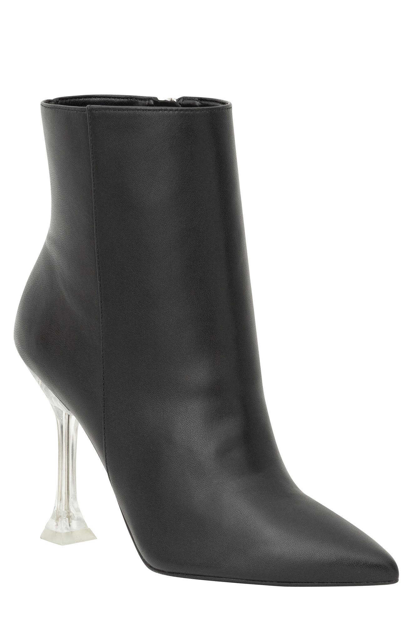 Nine West Tonight Clear Heel Dress Bootie, Main, color, 