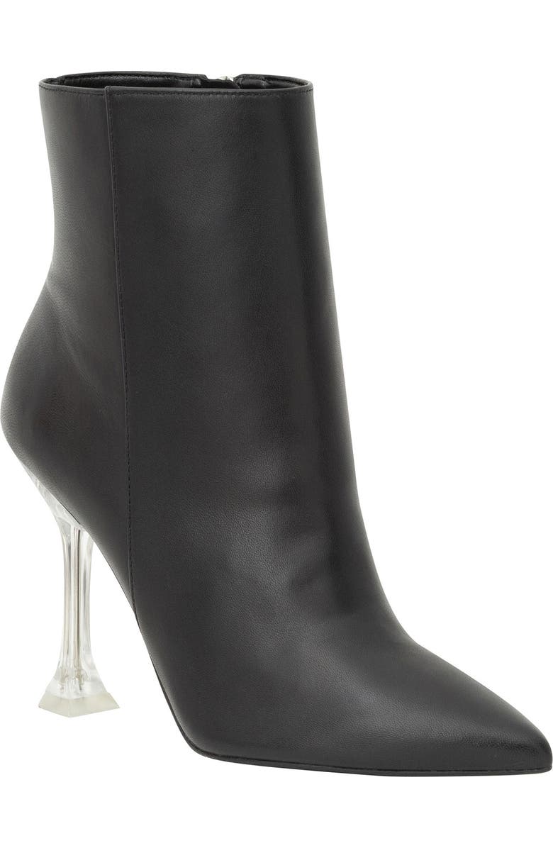 Nine West Tonight Clear Heel Dress Bootie, Main, color,