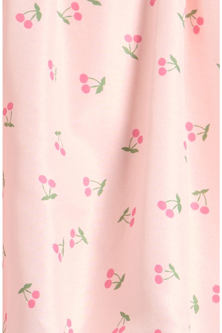 Kids' Cherry Print Skirt, Alternate, color, PINK