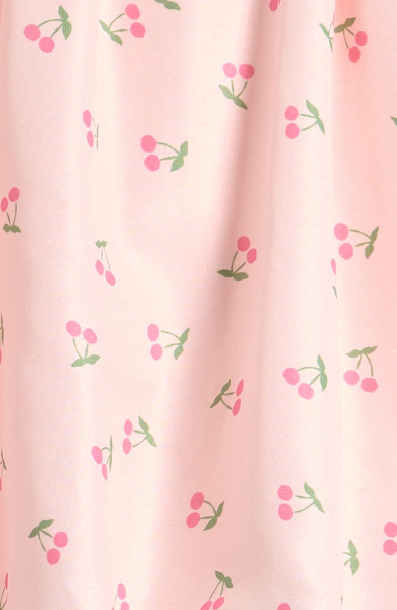 Freshman Kids' Cherry Print Skirt, Alternate, color, Pink