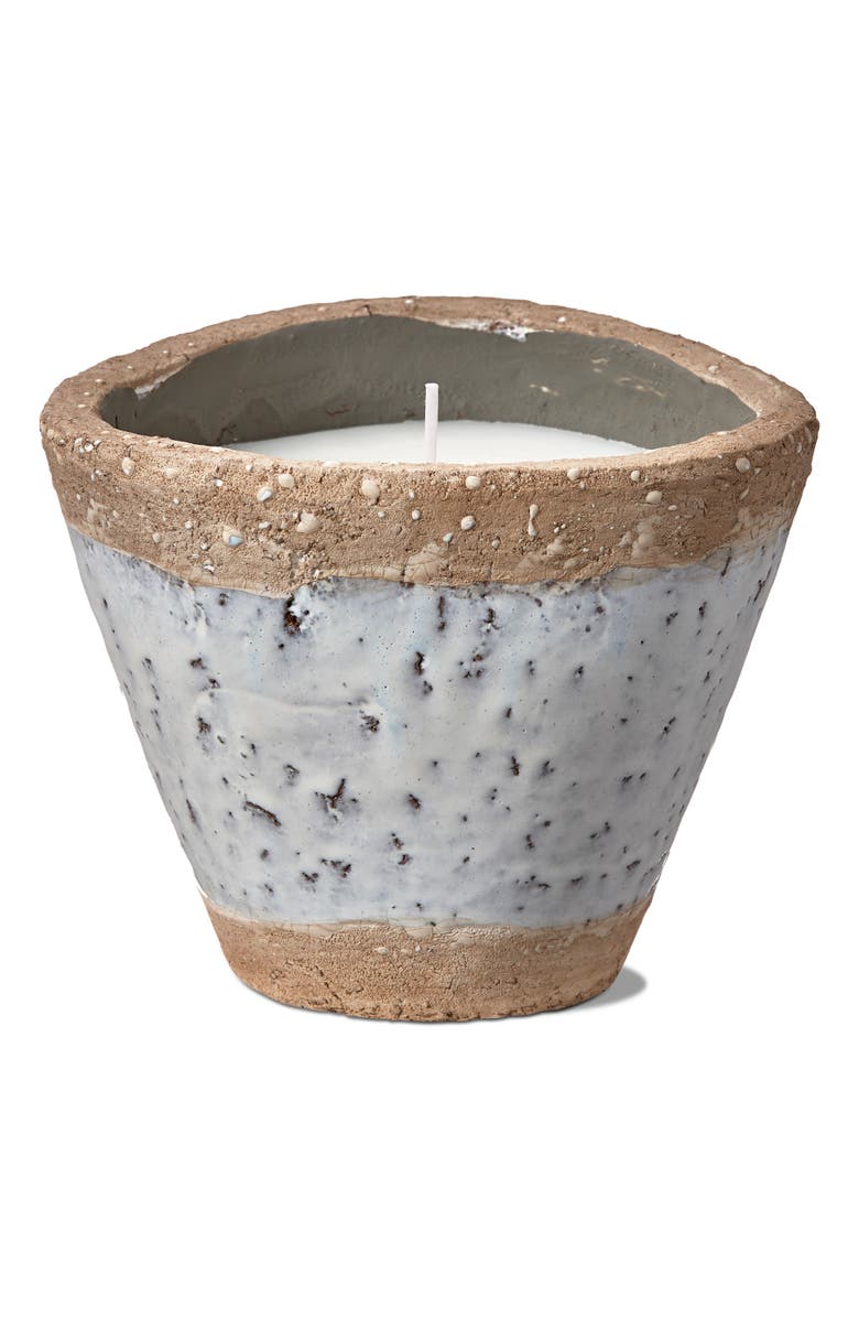 tag Laguna Rustic Rim Citronella Candle for Outdoor Relaxation, Main, color, White