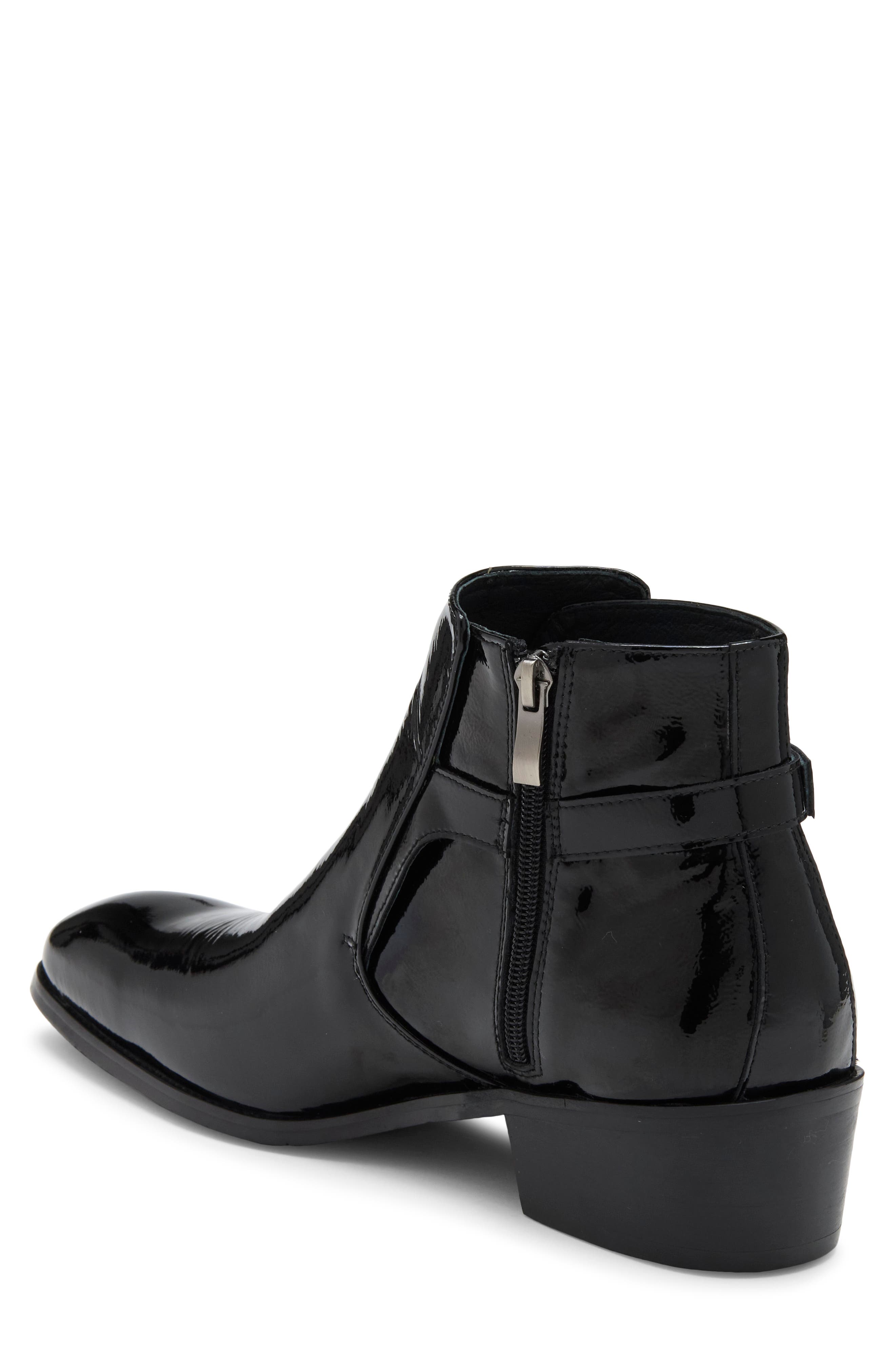 Cervantes Leather Jodhpur Boot, Alternate, color, BLACK