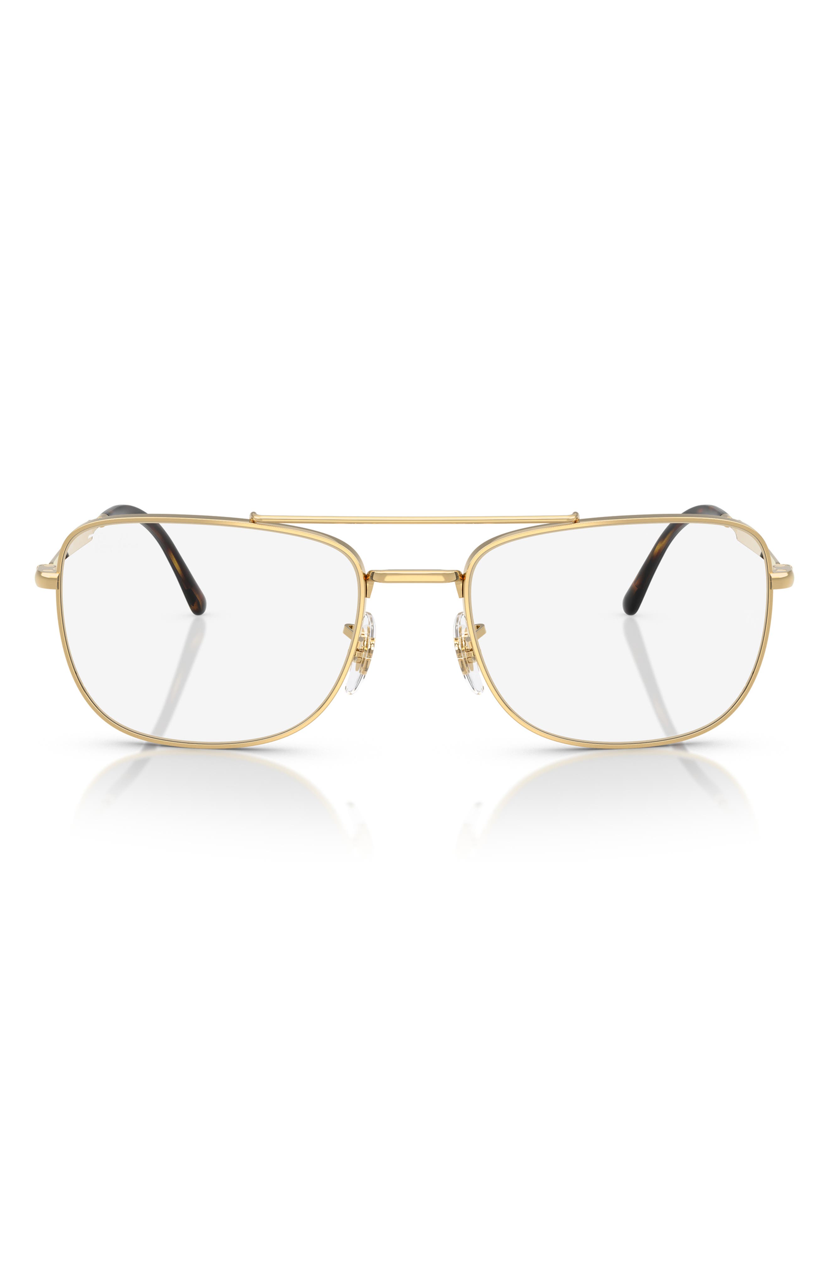 Ray-Ban 62mm Polarized Oversize Rectangular Transition Sunglasses