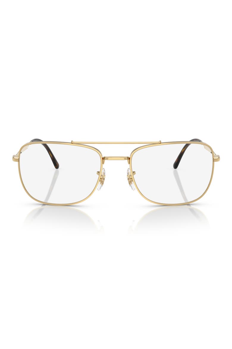 62mm Polarized Oversize Rectangular Transition Sunglasses, Main, color, ARISTA