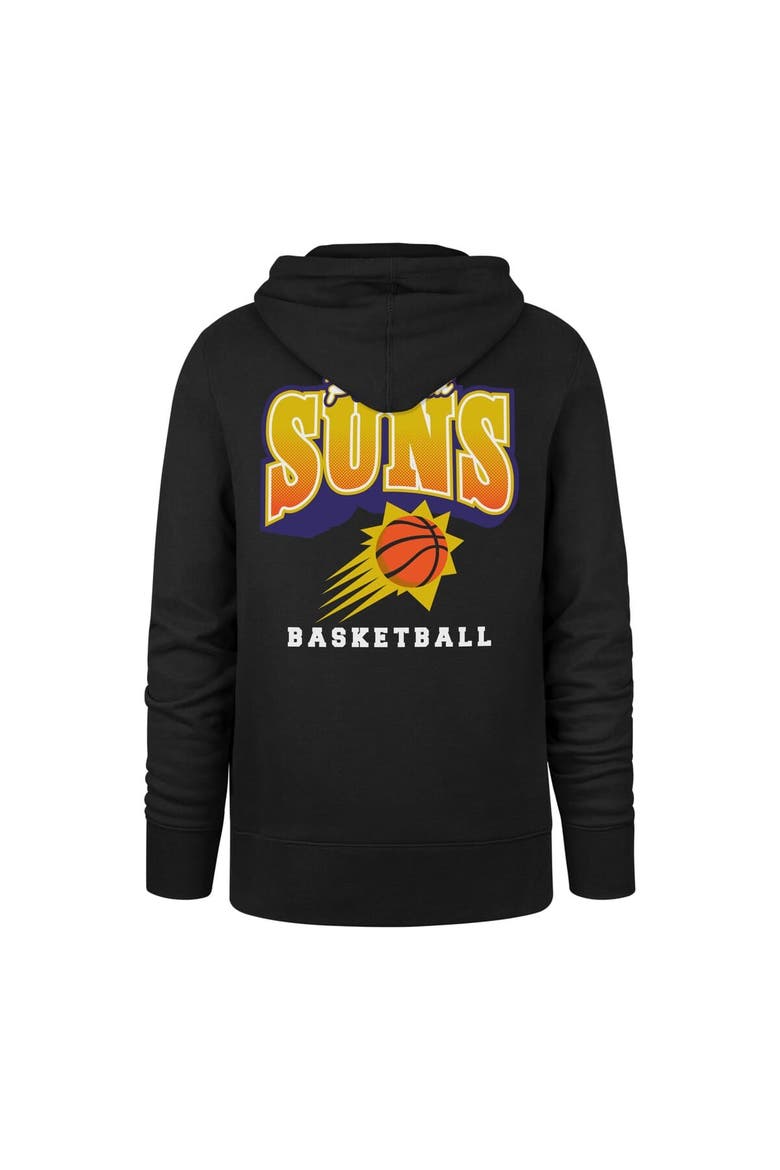 Men's '47 Black Phoenix Suns 2025/26 City Edition Jab Step Headline Hoodie, Alternate, color, Black