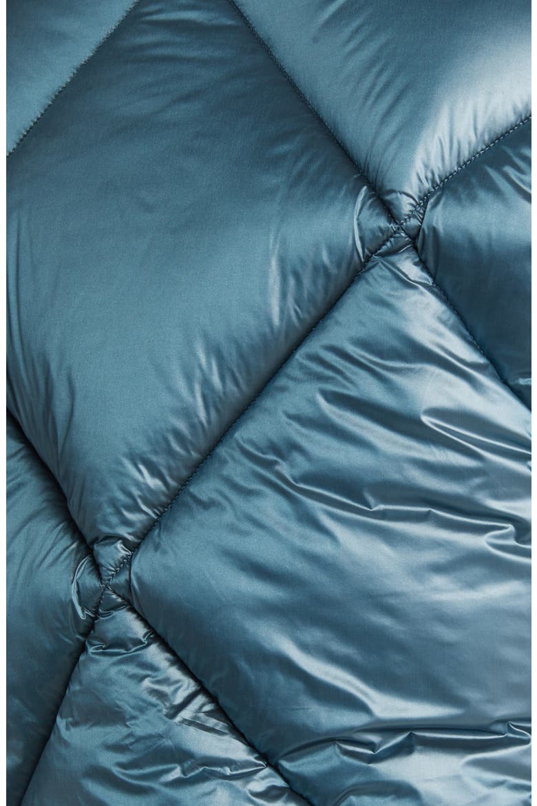Joan Water Repellent Recycled Nylon Puffer Jacket, Alternate, color, HEAVEN BLUE