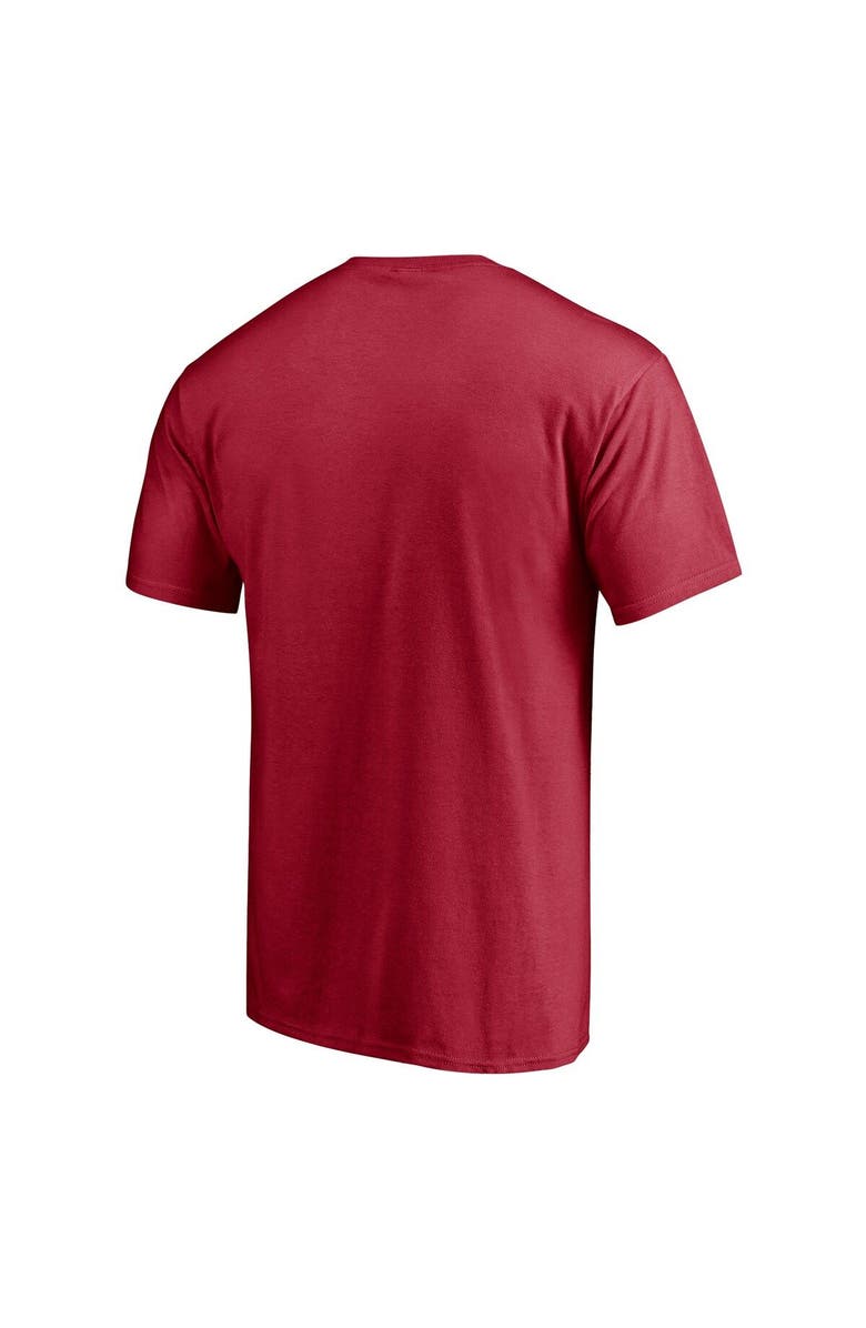 FANATICS Men's Fanatics Branded Red Tampa Bay Buccaneers Big & Tall Fade Out T-Shirt, Alternate, color, 