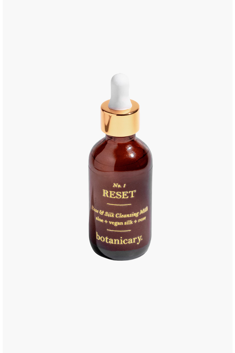 No. 1 RESET Rose & Silk Cleansing Milk, Main, color, Amber Brown