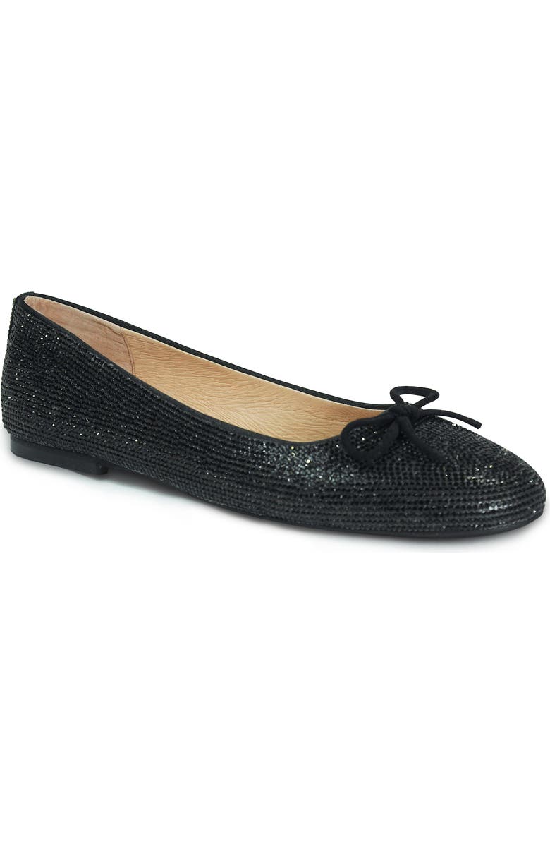 band of the free Skye Rhinestone Ballet Flat, Main, color,