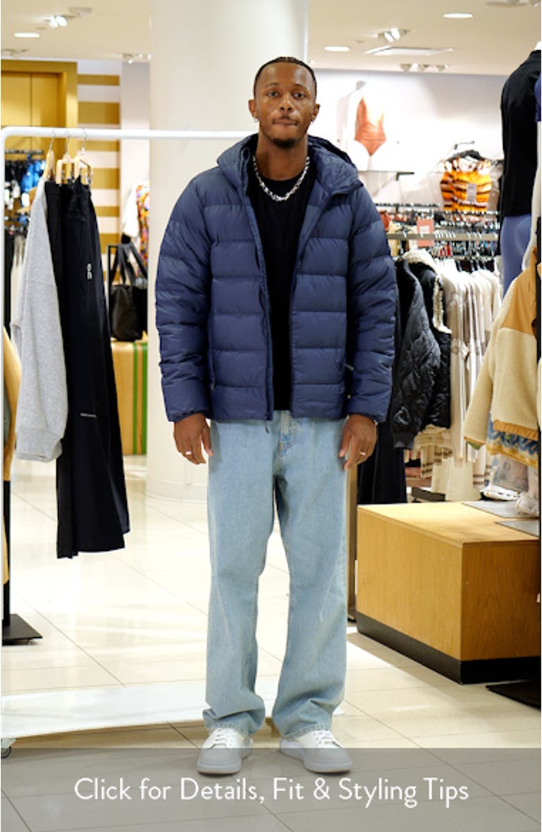 Coldfront 700 Fill Power Down Insulated Hooded Ripstop Packable Puffer Jacket, sales video thumbnail