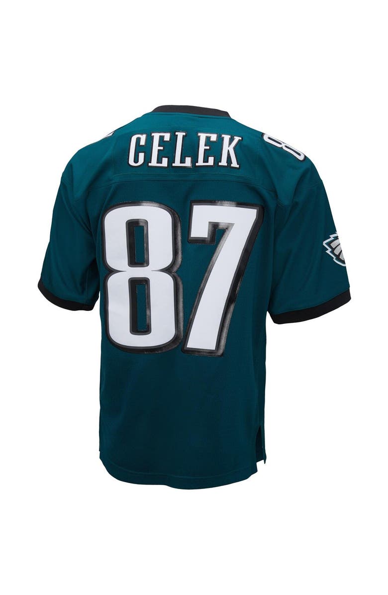 Mitchell & Ness Men's Mitchell & Ness Brent Celek Midnight Green Philadelphia Eagles 2009 Legacy Replica Jersey, Alternate, color, 
