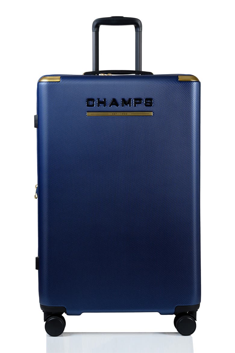 Luxe II 3-Piece Hardside Spinner Suitcases, Alternate, color, NAVY