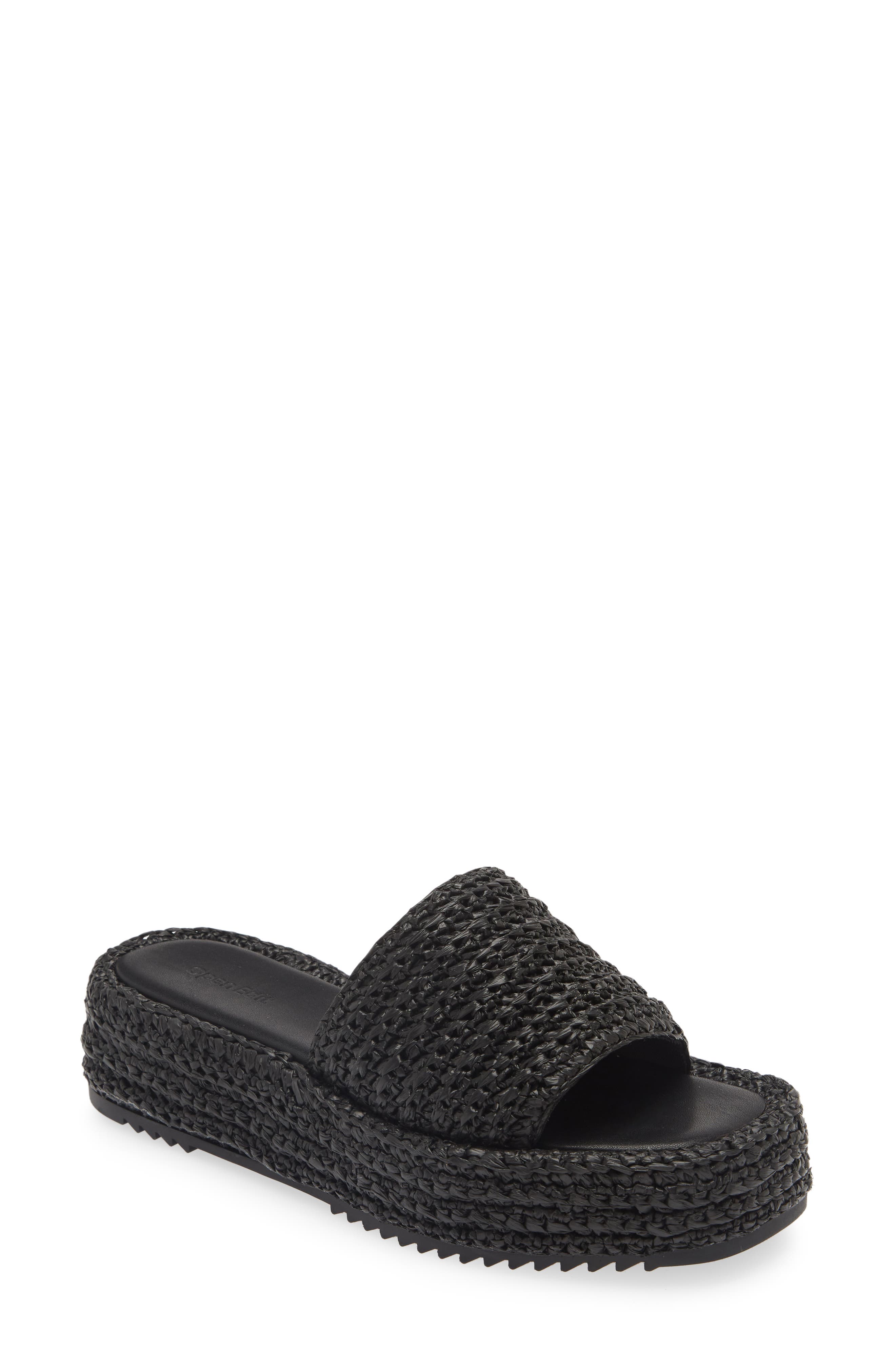 Open Edit Gisella Platform Slide Sandal, Main, color, 
