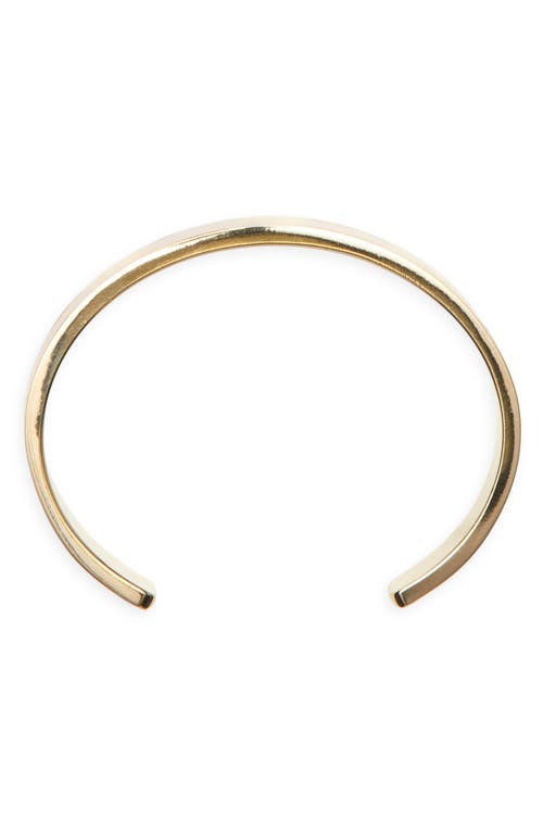 Alexander Mcqueen Mcqueen Thin Skull Enamel Cuff Bracelet