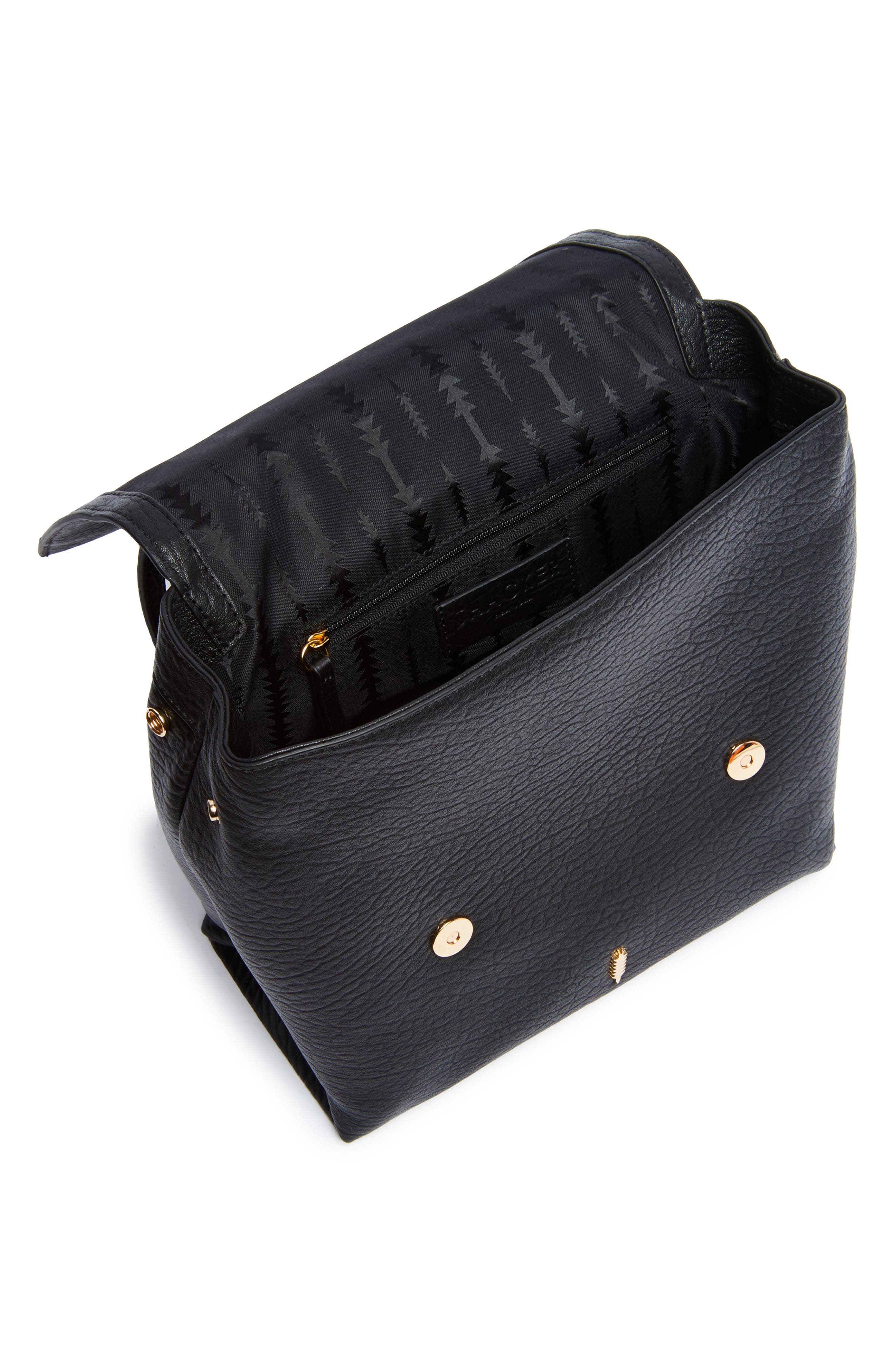 Thacker Holden Leather Convertible Backpack, Alternate, color, 