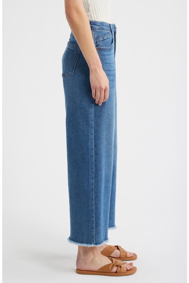 Wyatt Skyrise Wide Leg Jeans, Alternate, color, MID BLUE