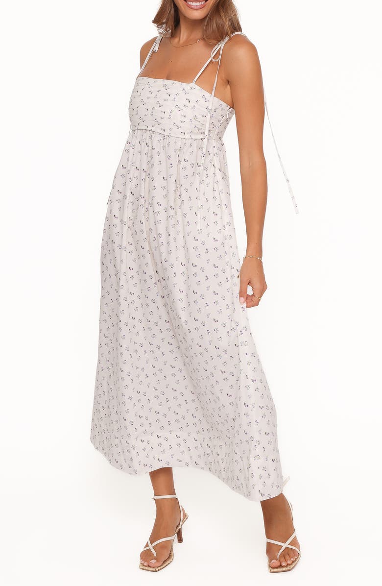 Petal & Pup Ashtyn Pleated Bodice Maxi Sundress, Alternate, color, 