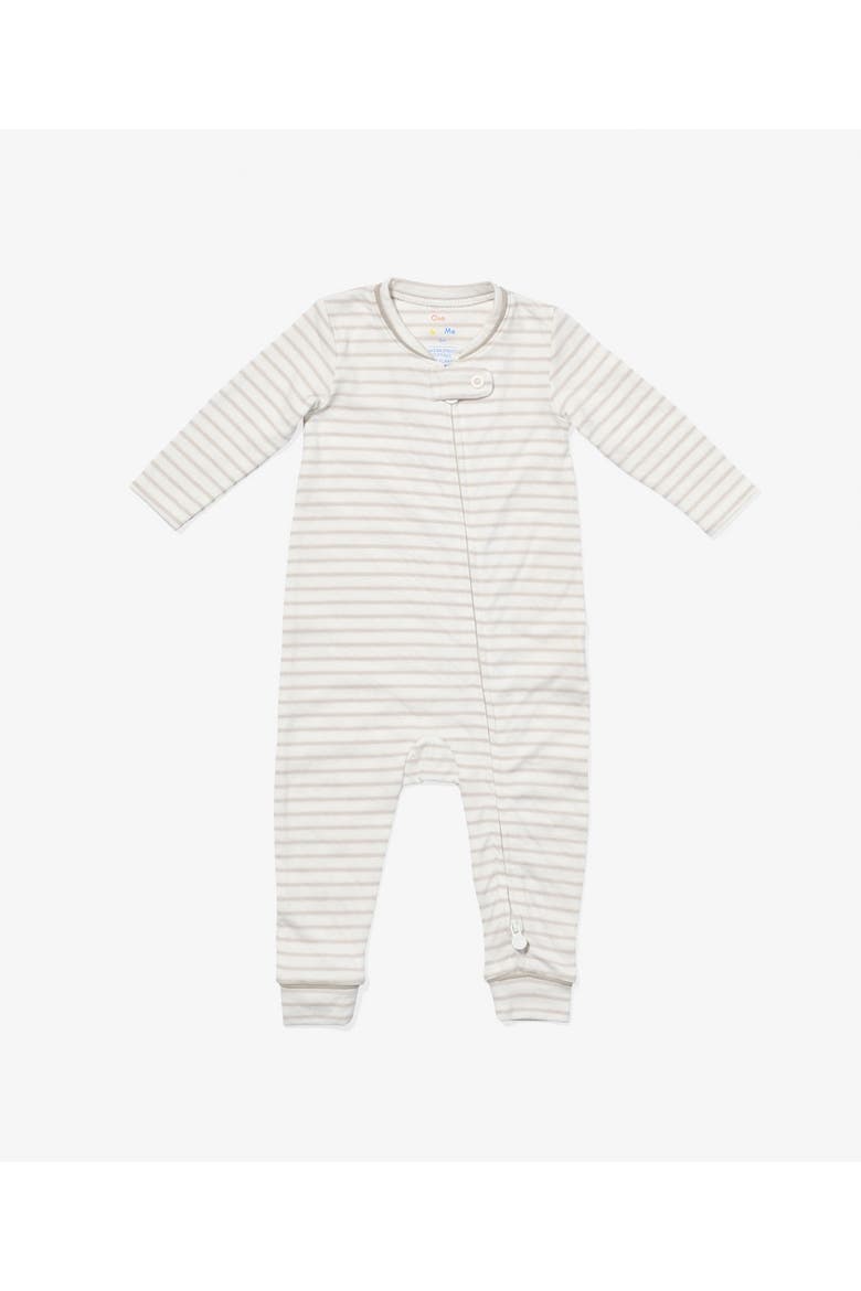 Ziggy Zip Romper, Main, color, cloud stripe