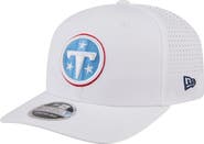 New Era Men's New Era White Tennessee Titans Name Plate 9SEVENTY Adjustable Hat