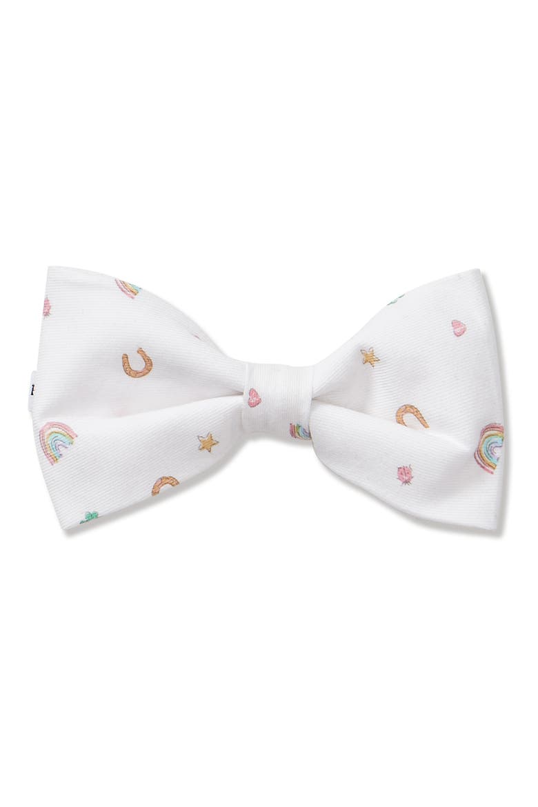 Good Luck Charm Dog Bow Tie, Main, color, WHITE