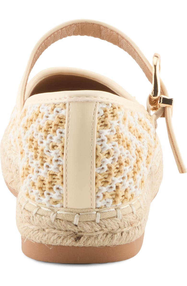 AZURA BY SPRING STEP Seaharbor Mary Jane Flat, Alternate, color, Beige Multi