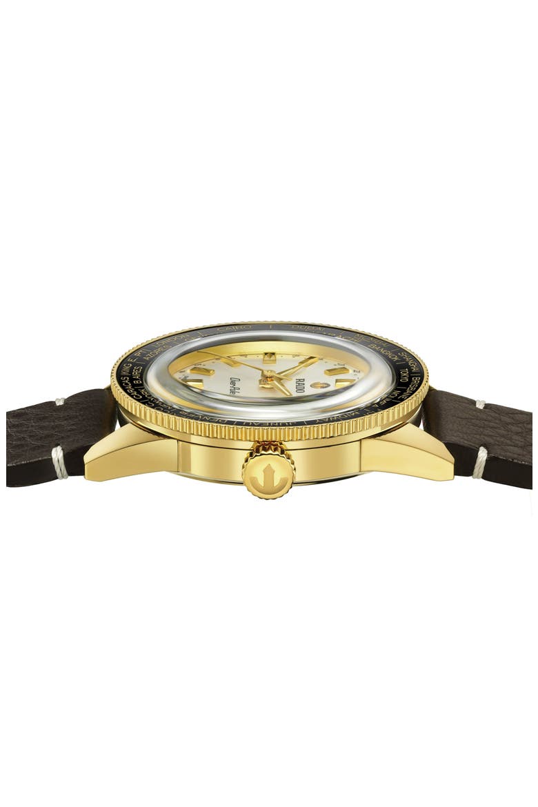Captain Cook Over-Pole GMT Automatic Watch, 39mm (Limited Edition), Alternate, color, SILVER