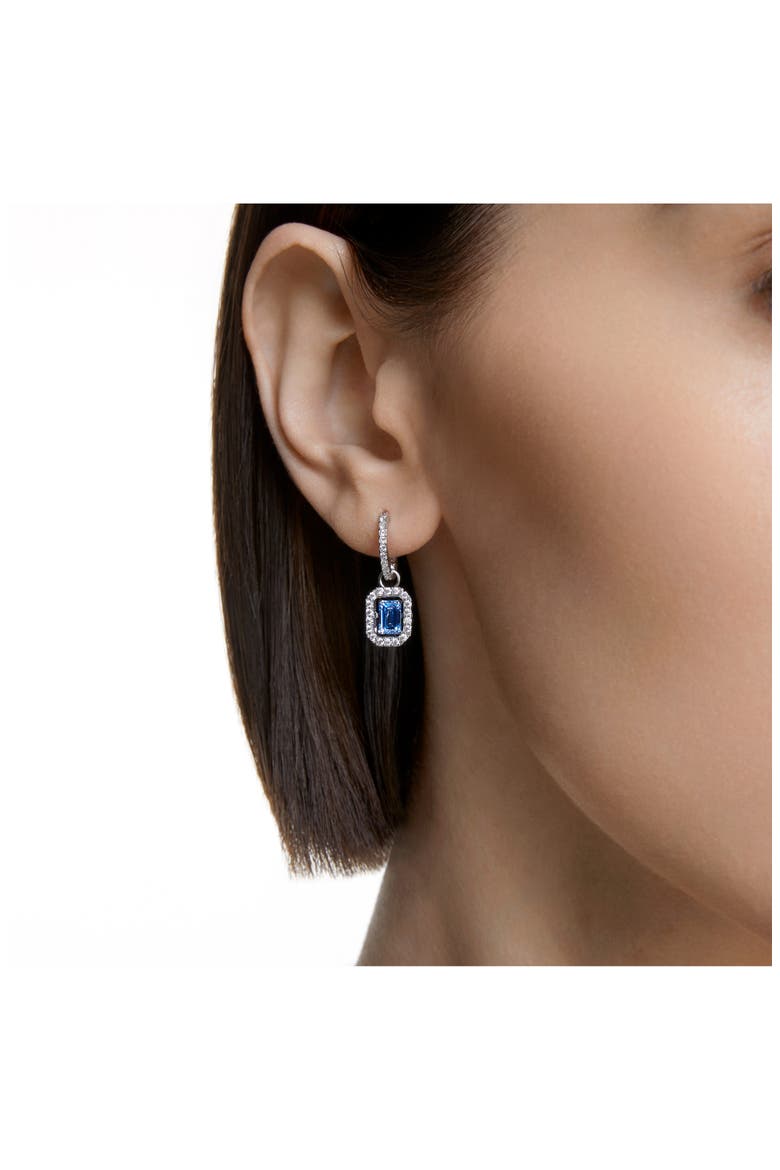 Una Dancing Crystal Drop Earrings, Alternate, color, BLUE