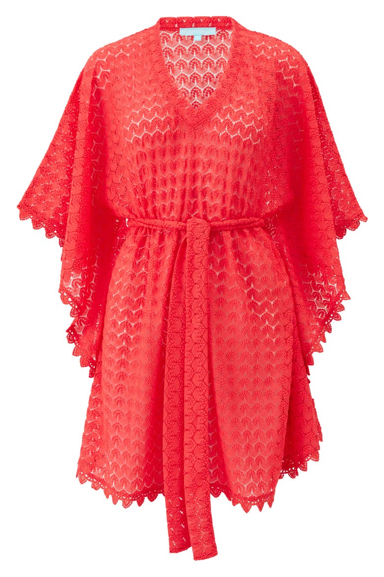 Petra Cover-Up Dress, Alternate, color, RED
