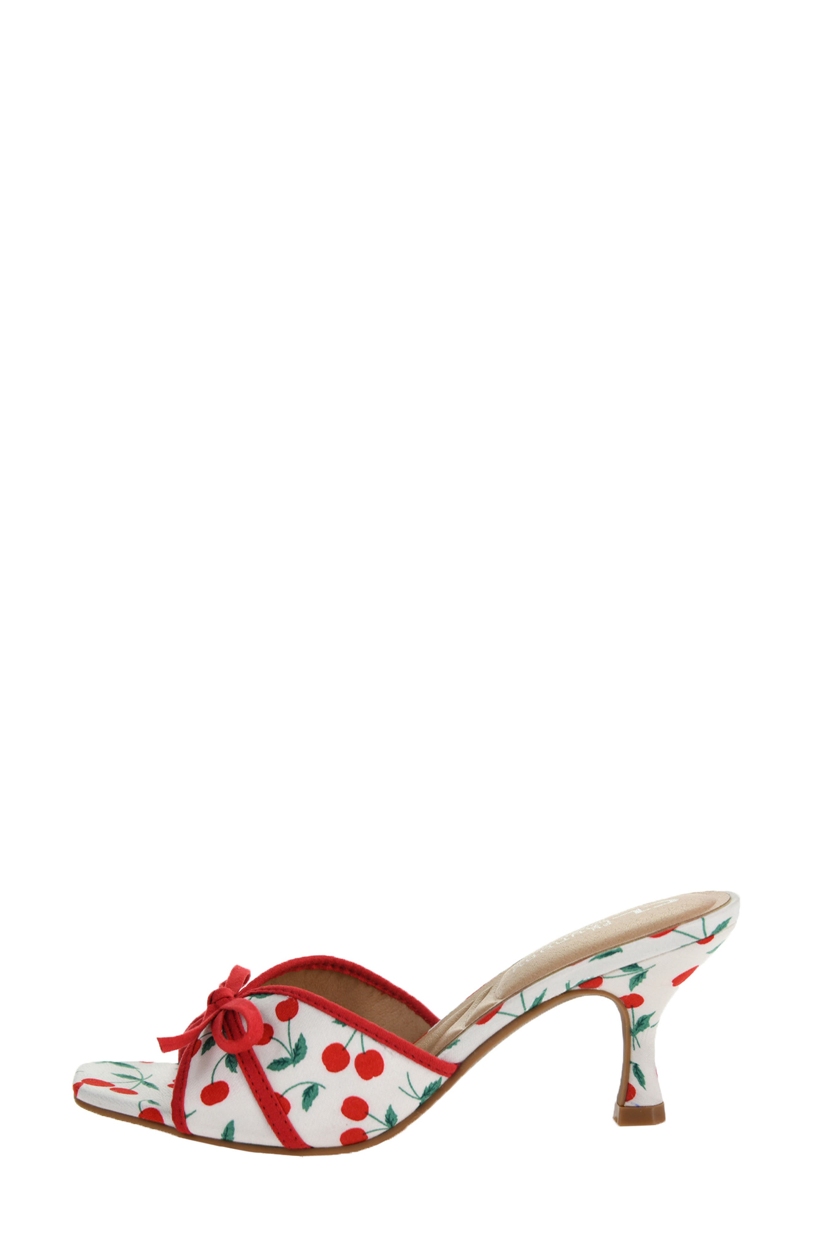 CL BY LAUNDRY Jump Up Cherry Slide Sandal, Alternate, color, Red Multi