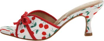 Jump Up Cherry Slide Sandal