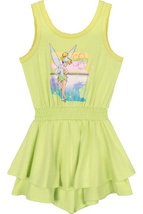 Peter Pan Tinker Bell Sleeveless One-Piece Romper