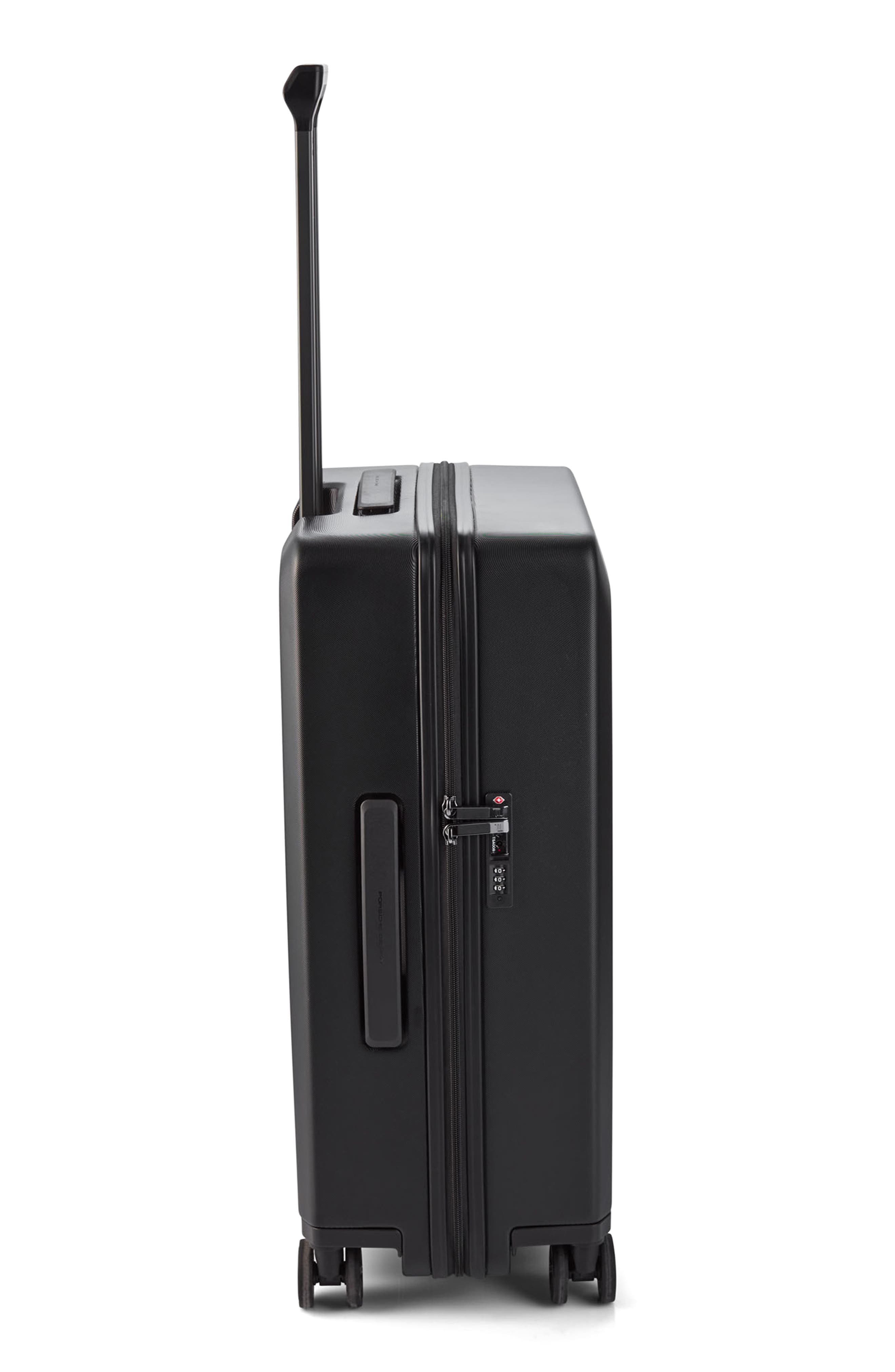 Porsche Design Voyager 27-Inch Hardside Spinner Carry-On Luggage, Alternate, color, Black Matte