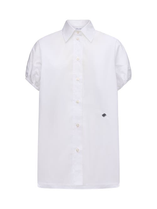 Callas Milano Lecce Capsleeve T-shirt In White