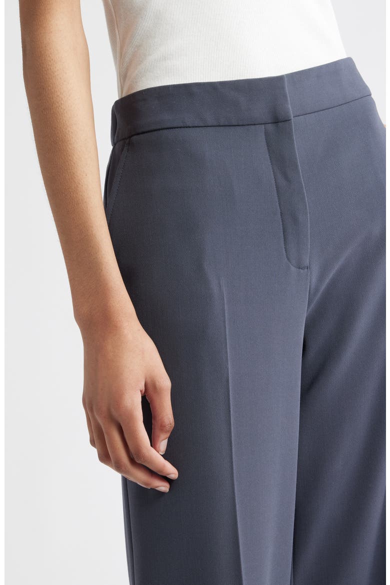 The Lennox Wide Leg Trousers, Alternate, color, GREY EBONY