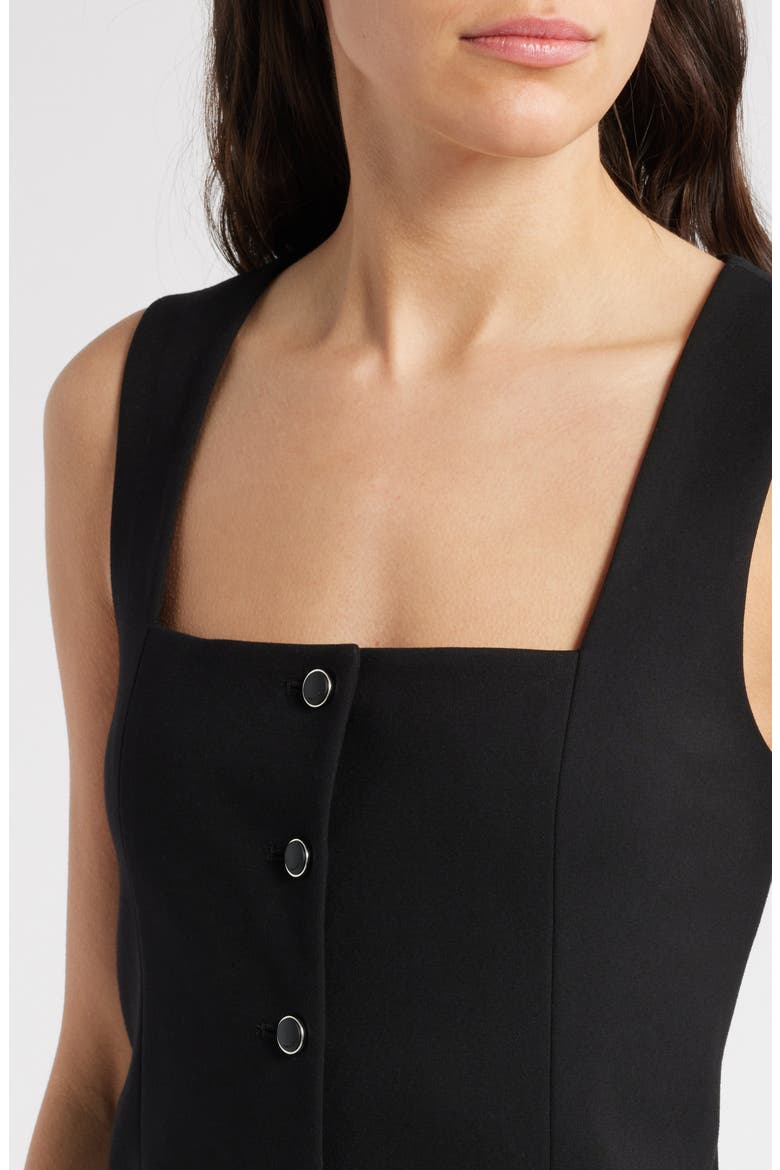 Marianne Minidress, Alternate, color, BLACK